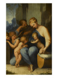 Sainte Famille reproduction procédé giclée par Lubin Baugin