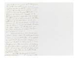 Lettre autographe signée à Berryer, 2 Mai 1860 Giclee Print by Eugene Delacroix