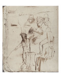 Brief Latin Themes and Versions: 4th Cover (Sketch) Giclee Print by Eugene Delacroix