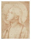 Buste d'un saint tourné vers la gauche reproduction procédé giclée par Carlo Dolci