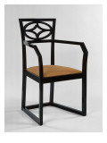 Fauteuil (garniture moderne) reproduction procédé giclée par Koloman Moser