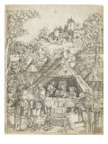 Le banquet reproduction procédé giclée par Albrecht Altdorfer