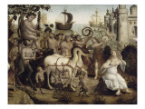 Ariane à Naxos Lámina giclée por des Cassoni Campana Maître