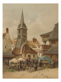 Honfleur Lámina giclée Honfleur Lámina giclée