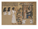 Livre des morts, papyrus de Nebqed Gicleetryck Livre des morts, papyrus de Nebqed Gicleetryck