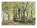 Brasserie de campagne à Brannenbourg (Bavière) Giclée-Druck von Max Liebermann