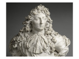 Buste de Louis XIV, roi de France et de Navarre (1638-1715) reproduction procédé giclée par Antoine Coysevox