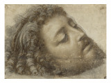 Tête de Saint Jean-Baptiste Giclée-Druck von Andrea Solario