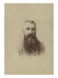 Auguste Rodin, de face, en buste Giclee-trykk av Paul Boyer