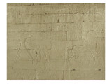 Bas-relief de Medinet-Habou, Thèbes Lámina giclée Bas-relief de Medinet-Habou, Thèbes Lámina giclée