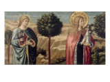 La bienheureuse Fina de Ciardi et sainte Madeleine Giclée-tryk af Benozzo Gozzoli La bienheureuse Fina de Ciardi et sainte Madeleine Giclée-tryk af Benozzo Gozzoli