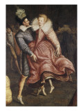 Bal à la cour des Valois Giclee Print