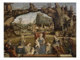 Sainte Conversation reproduction procédé giclée par Vittore Carpaccio