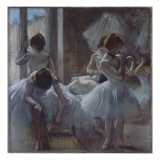 Groupe de danseuses Reproduction procédé giclée par Edgar Degas