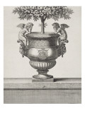 Vase de bronze orné de deux amours Giclee-trykk av Claude Ballin Vase de bronze orné de deux amours Giclee-trykk av Claude Ballin