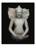 Buddha protégé par le naga Reproduction procédé giclée