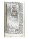 Livre d'Heures de Thielman Kerver reproduction procédé giclée