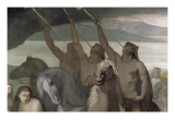 Bellum, la Guerre reproduction procédé giclée par Pierre Puvis de Chavannes