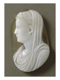 Cameo: Head of a Veiled and Crowned Prince of Leaves Giclee Print