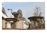 Fontaine du Buffet d'Eau ou Cascade Giclée-Druck von Cleve Corneille Van