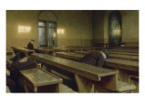 Jour de fête à l'Hospice Trivulzio à Milan Giclee-vedos tekijänä Angelo Morbelli Jour de fête à l'Hospice Trivulzio à Milan Giclee-vedos tekijänä Angelo Morbelli