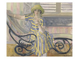La cigarette Reproduction procédé giclée par Henri Lebasque