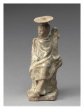 Child Sitting on a Rock Resting on a Pillar Hermaïque Giclee Print