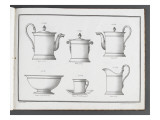 Catalogue of the Porcelain Factory Coussac Bonneval Giclee Print