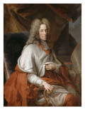 Le Cardinal Joseph Clément de Bavière, électeur de Cologne Giclée-Druck von Joseph Vivien