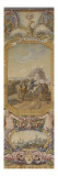 Central Fragment of a Door: Battle of Brimstone Hill Giclee Print by Jacques-Claude Cardin