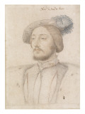 Charles de Cossé, comte de Brissac, maréchal de France (1506-1563) Giclee Print by Jean Clouet