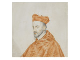 Charles, cardinal de Lorraine (1525-1574) Giclee-trykk av Thierry Bellange
