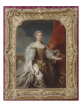 Catherine Bnin-Opalinska, épouse de Stanislas Lescszinki  (1680-1747) Giclée-Druck von Jean Baptiste Van Loo
