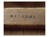 Chaise reproduction procédé giclée par Georges Jacob