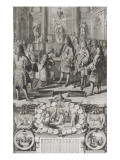 Cardinal Hat Given by the King in 1706 Mr Gualterio Giclee Print