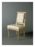 Chaise à la Reine (garniture moderne) Giclee Print by Georges Jacob