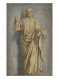 Le Christ en Salvador Mundi reproduction procédé giclée par Laurent de La Hyre