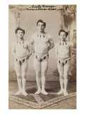 Carlo Troupe (Mains-en-mains. Barre fixe) Reproduction procédé giclée