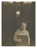 Camera Work jan 1905 : Boy with Camera Work Giclee Print by Clarence White