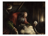 Le Christ descendu de la Croix Giclée-Druck von Jacopo Bassano
