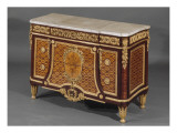 Commode  (placée dans le Cabinet intérieur de la Reine (cabinet doré) Giclee Print by Jean-Henri Riesener