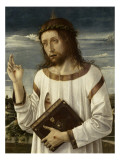 Bénédiction du Christ reproduction procédé giclée par Giovanni Bellini