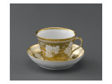 Tasse et soucoupe à chocolat Lámina giclée