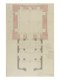 Chapelle L.M. Schilizzi, à Livourne Giclee-trykk av Ambroise Alfred Baudry