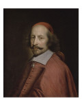 Le cardinal Mazarin Reproduction procédé giclée par Pierre Mignard