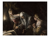 Le Christ descendu de la Croix reproduction procédé giclée par Jacopo Bassano