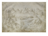 Saint J?me au D?rt Lámina giclée por Jacopo Bellini Saint J?me au D?rt Lámina giclée por Jacopo Bellini