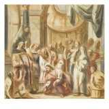 Le Christ et la femme adultère Giclee Print by Jacob Jordaens