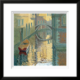 Venice, Rippled Reflections Limited Edition Framed Print by Alan Cotton