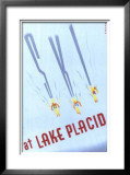 Ski At Lake Placid Limited Edition Framed Print by Mallrer Mv